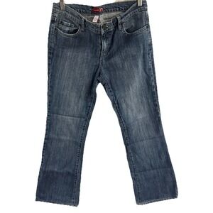 TWENTYONE WOMENS JEANS SIZE 7 BOOT CUT LEG MEDIUM WASH LOW RISE‎ DENIM